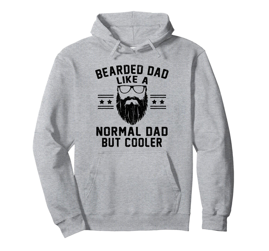 Bearded Lover Daddy Funny Beard Dad Hoodie - Fun Novelty Design for Adults - T-Shirt, Sweatshirt, Hoodie