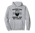 Bearded Lover Daddy Funny Beard Dad Hoodie - Fun Novelty Design for Adults - T-Shirt, Sweatshirt, Hoodie