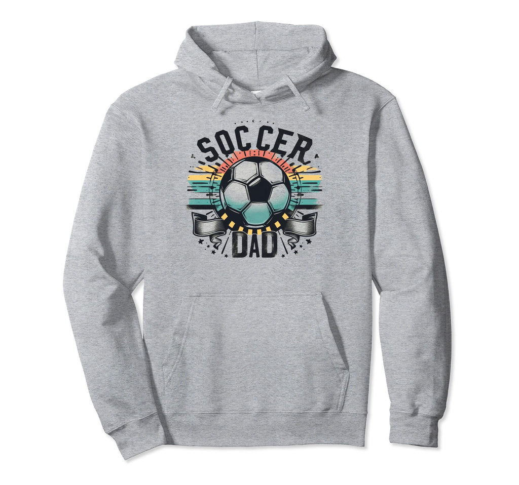 Soccer Dad Family Matching Dad Fathers Hoodie - Unique Graphic Men Women - T-Shirt, Sweatshirt, Hoodie