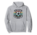 Soccer Dad Family Matching Dad Fathers Hoodie - Unique Graphic Men Women - T-Shirt, Sweatshirt, Hoodie