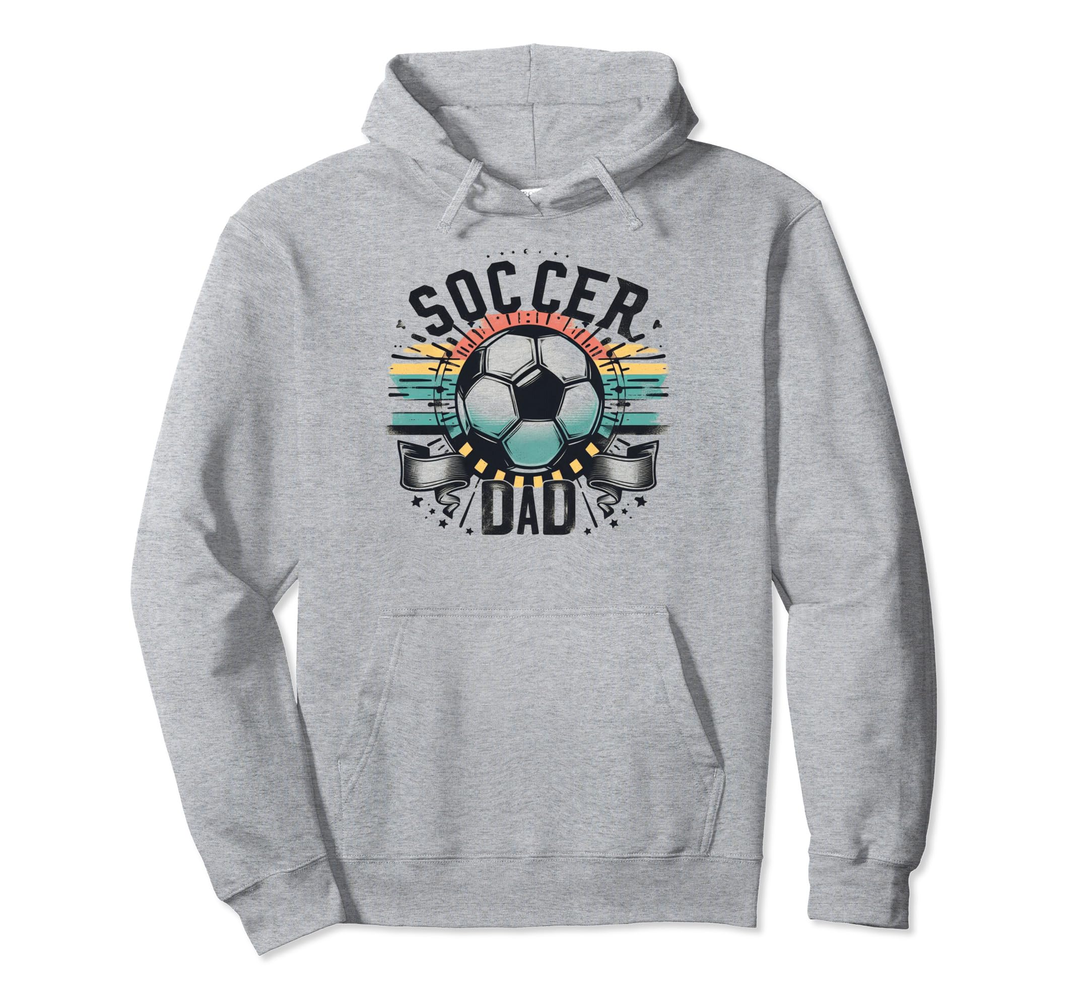 Soccer Dad Family Matching Dad Fathers Hoodie - Unique Graphic Men Women - T-Shirt, Sweatshirt, Hoodie