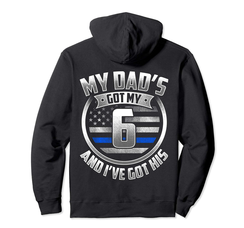 Cop Dad Novelty Gift Police Officer T-Shirt - Novelty Apparel for Adults - T-Shirt, Sweatshirt, Hoodie