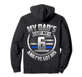 Cop Dad Novelty Gift Police Officer T-Shirt - Novelty Apparel for Adults - T-Shirt, Sweatshirt, Hoodie