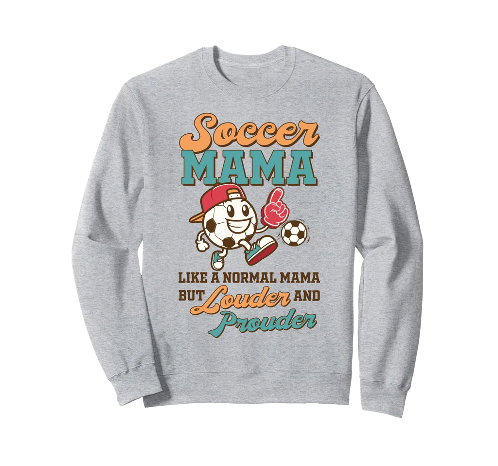 Soccer Mom Game Day Vibes Soccer Sweatshirt - Minimalist Print Men Women - T-Shirt, Sweatshirt, Hoodie