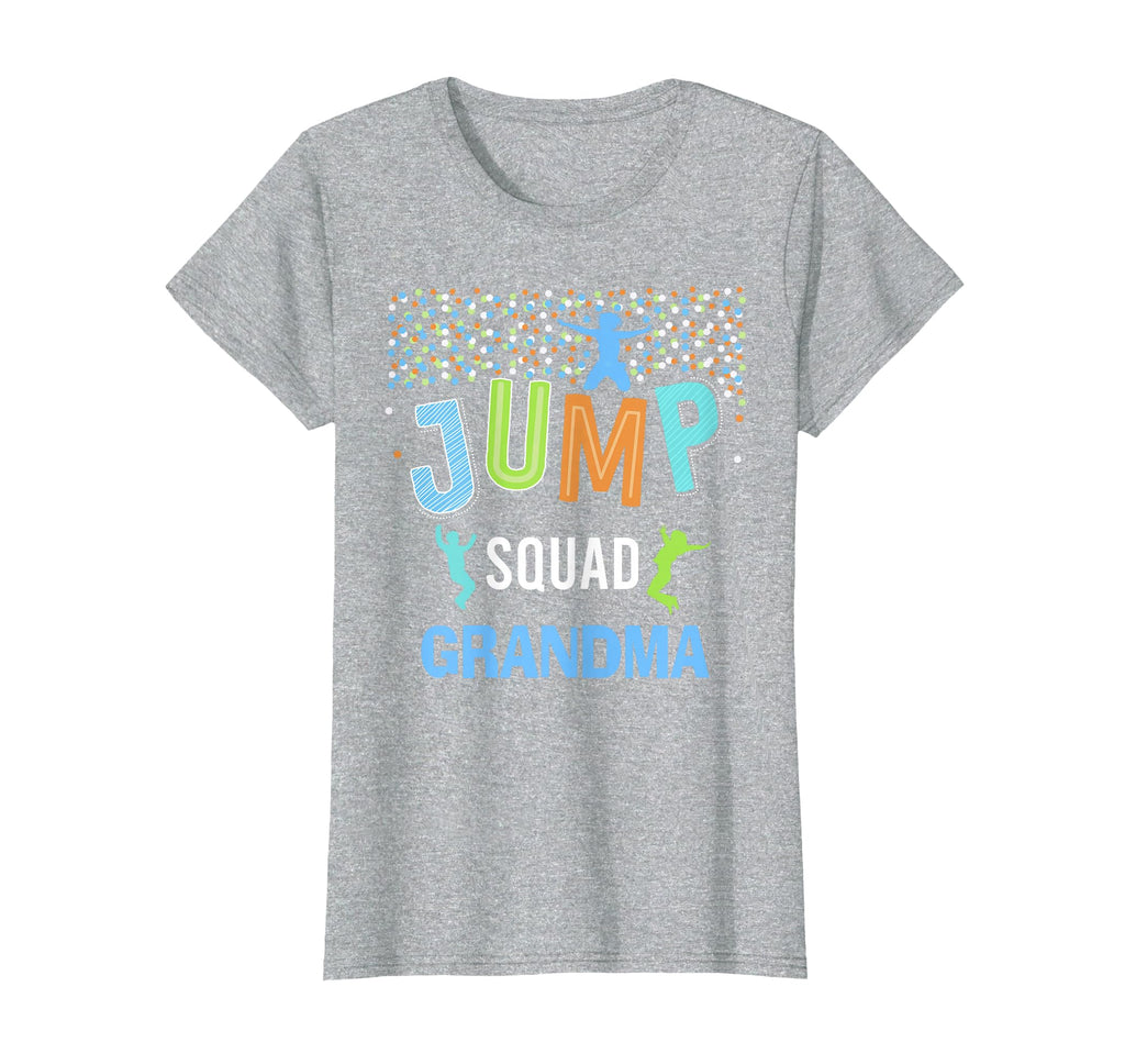 Grandma Jump Squad Birthday Trampoline T-Shirt - Trendy Graphic for Adults - T-Shirt, Sweatshirt, Hoodie