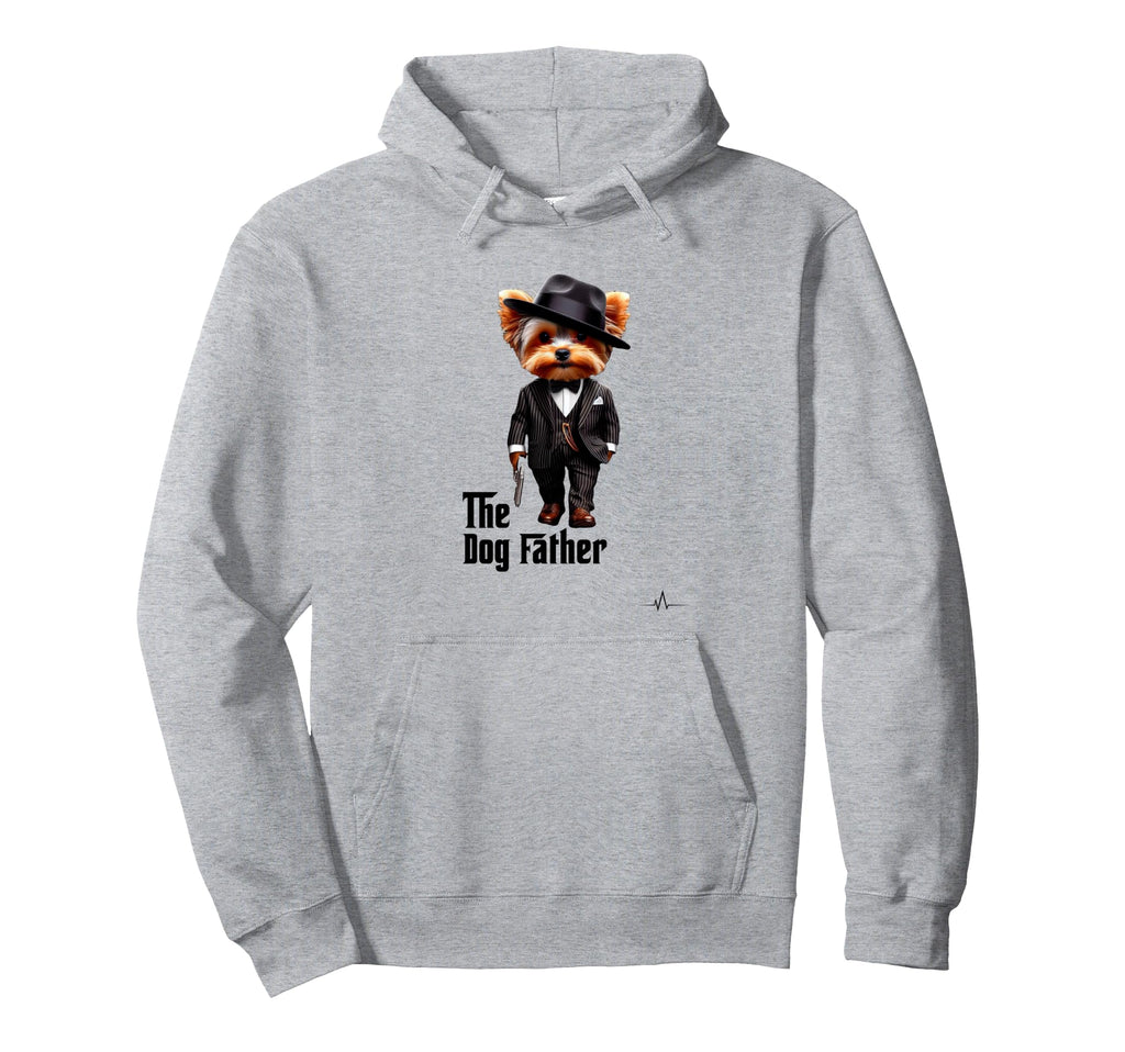 Dog Father Pet Funny Dog Dad Hoodie - Unique Graphic Unisex - T-Shirt, Sweatshirt, Hoodie