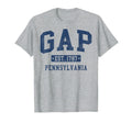 Gap Pennsylvania Pa Athletic Sports T-Shirt - Custom Art Print for Adults - T-Shirt, Sweatshirt, Hoodie