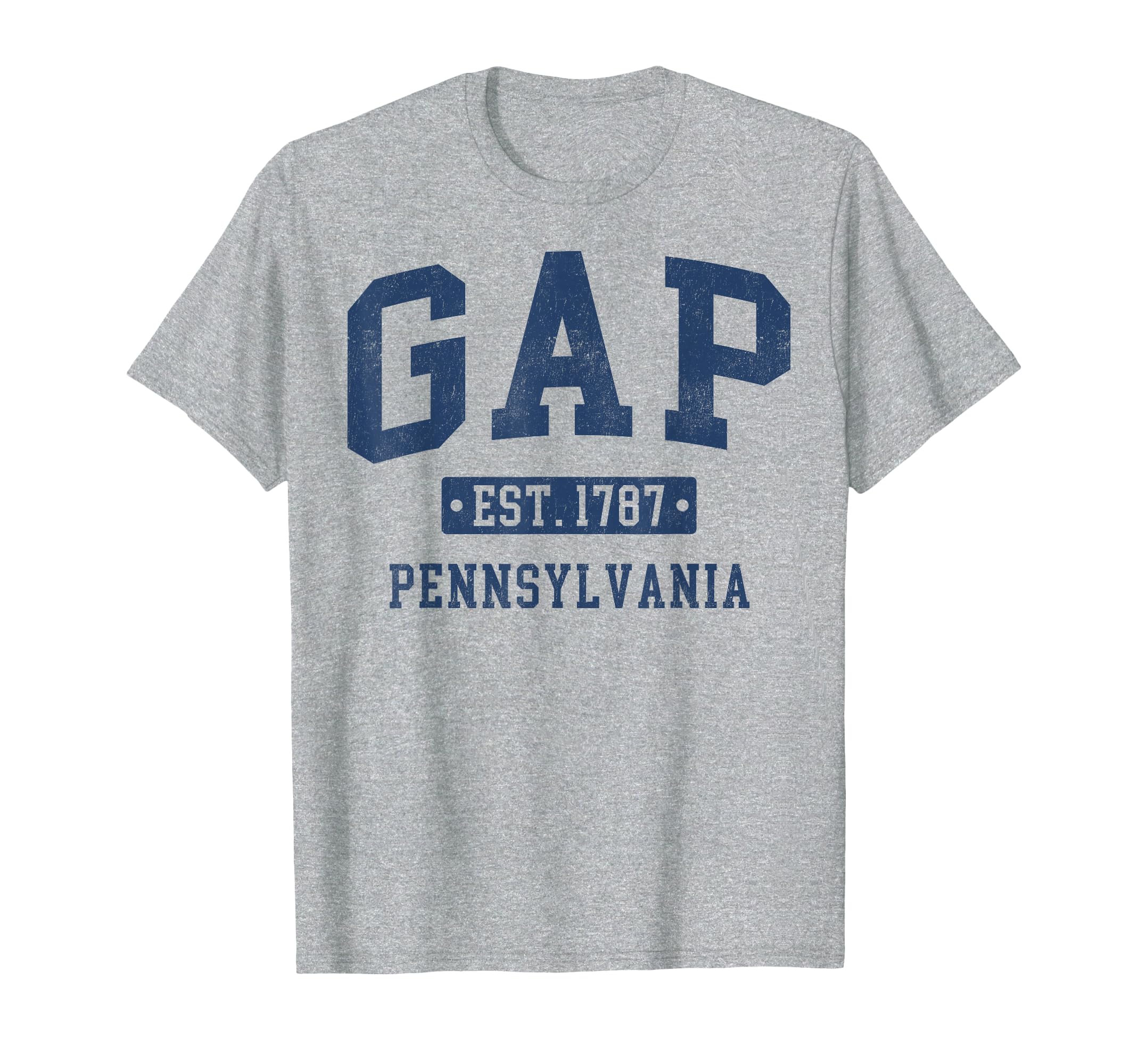 Gap Pennsylvania Pa Athletic Sports T-Shirt - Custom Art Print for Adults - T-Shirt, Sweatshirt, Hoodie