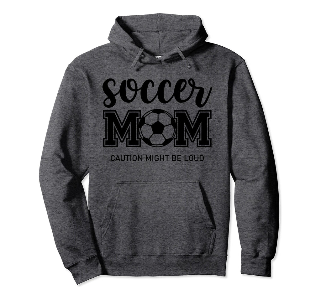 Soccer Mom Mom Life Mom Hoodie - Graphic Print for Adults - T-Shirt, Sweatshirt, Hoodie