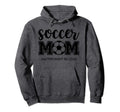 Soccer Mom Mom Life Mom Hoodie - Graphic Print for Adults - T-Shirt, Sweatshirt, Hoodie
