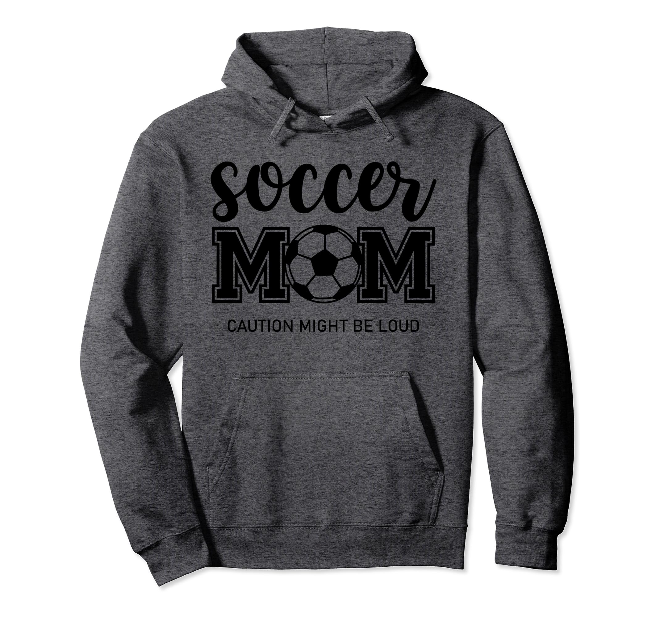 Soccer Mom Mom Life Mom Hoodie - Graphic Print for Adults - T-Shirt, Sweatshirt, Hoodie
