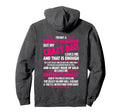 Im Not Daughter But My Crazy Dad Loves Hoodie - Unique Graphic for Adults - T-Shirt, Sweatshirt, Hoodie