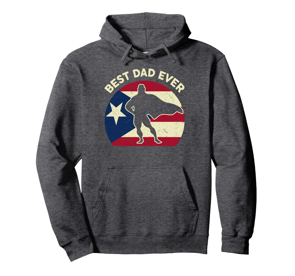 Fathers Day Puerto Rico Dad Gift Best Hoodie - Minimalist Print for Adults - T-Shirt, Sweatshirt, Hoodie