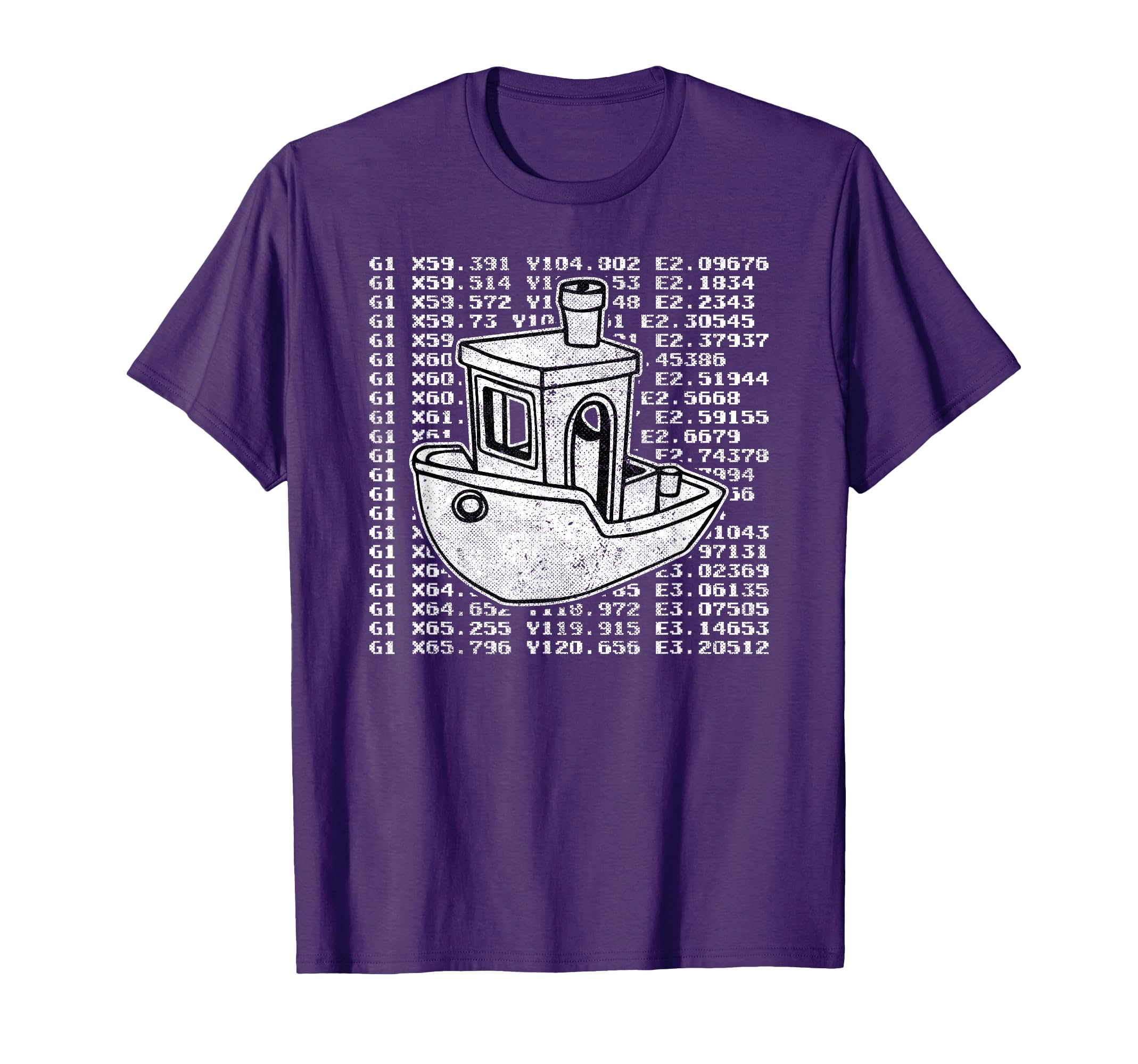 Benchy Gcode Boat 3D Printing Fun T-Shirt - Casual Everyday Wear for Adults - T-Shirt, Sweatshirt, Hoodie