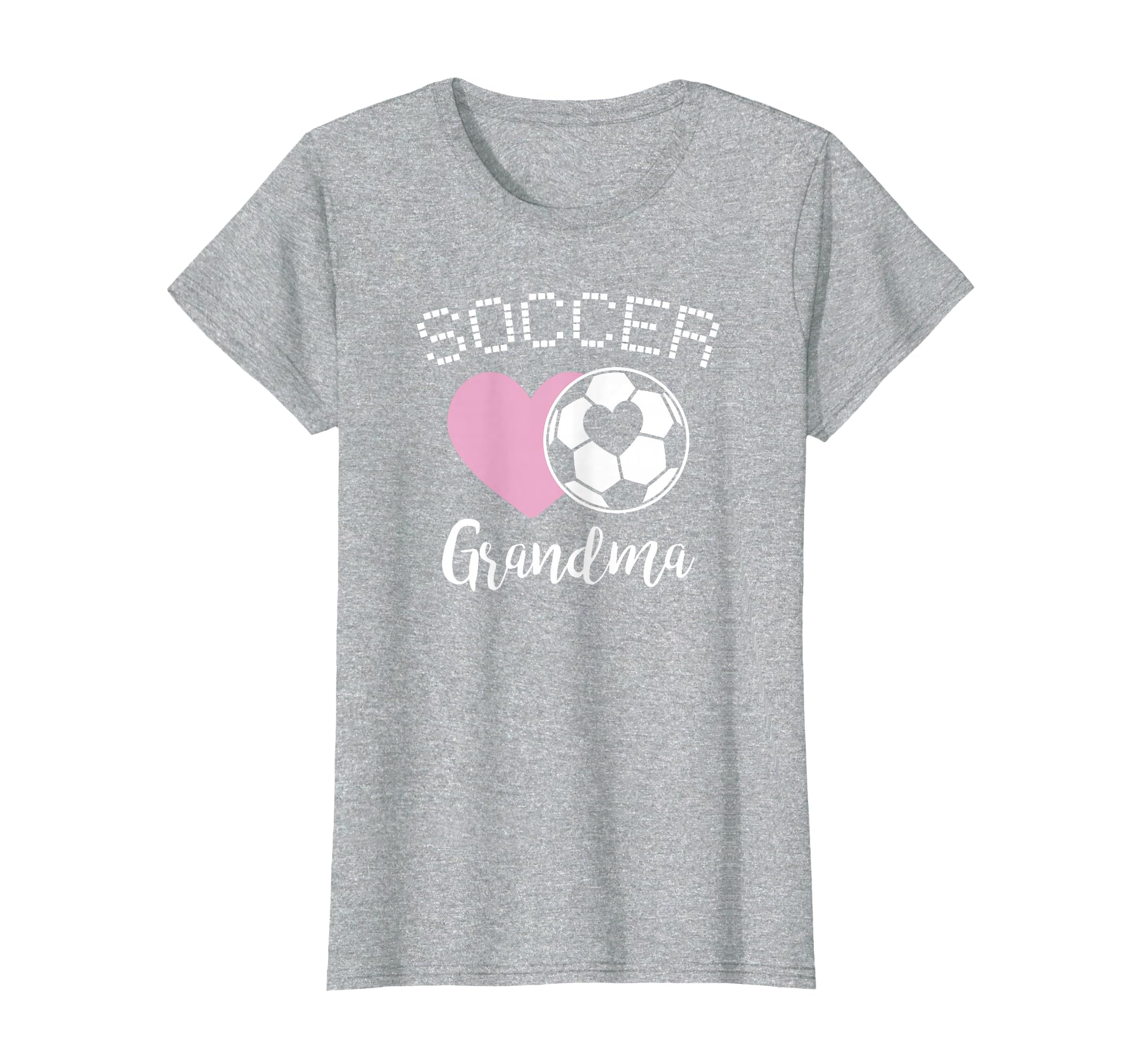 Soccer Grandma Love Heart Nana Granny T-Shirt - Custom Art Print Men Women - T-Shirt, Sweatshirt, Hoodie