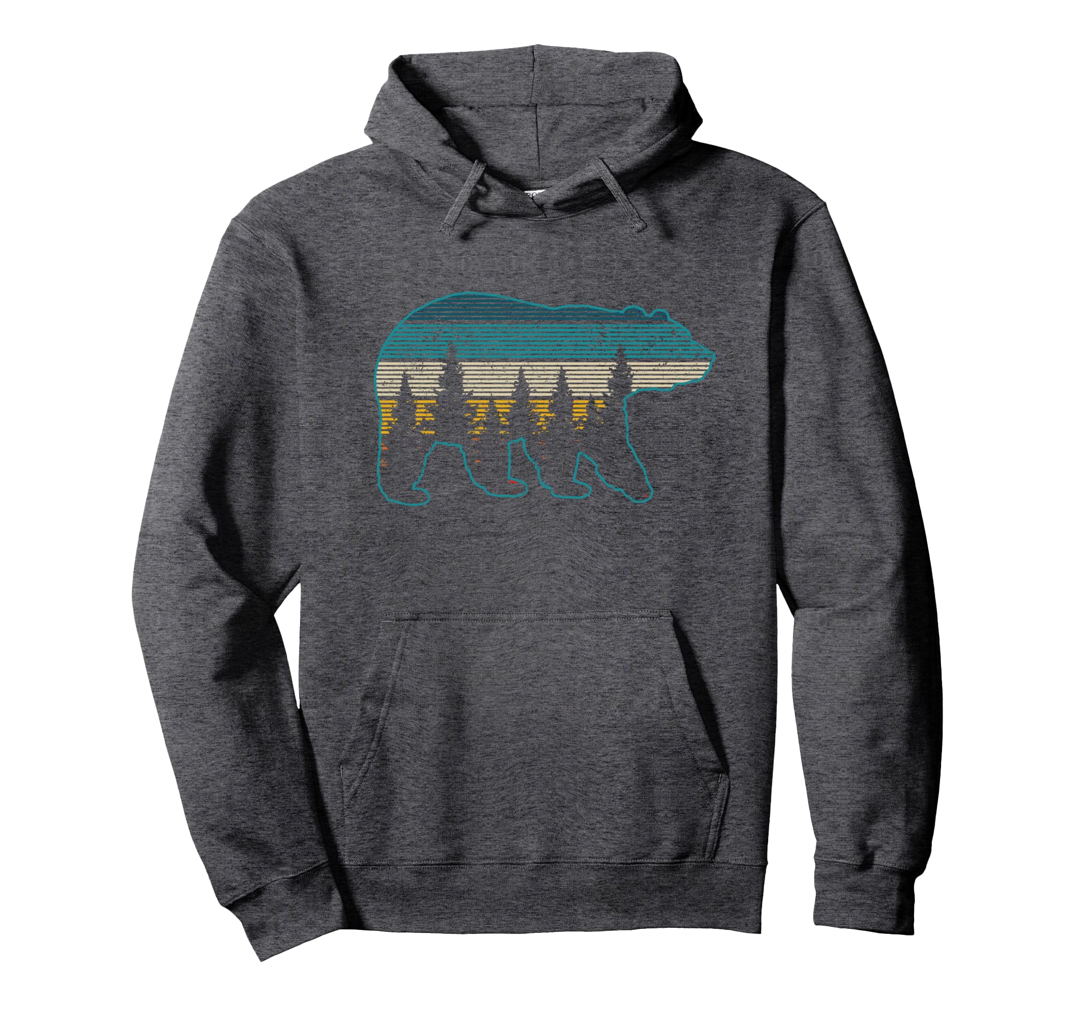 Bear Nature Grizzly Brown Black Bear Hoodie - Novelty Apparel Unisex - T-Shirt, Sweatshirt, Hoodie