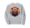 Papa Bear Sunglasses Funny Bear Sweatshirt - Aesthetic Graphic for Adults - T-Shirt, Sweatshirt, Hoodie