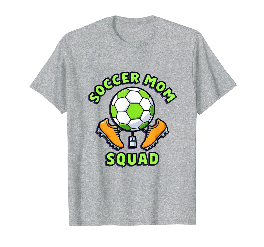 Soccer Mom Squad T-Shirt - Graphic Print for Adults - T-Shirt, Sweatshirt, Hoodie