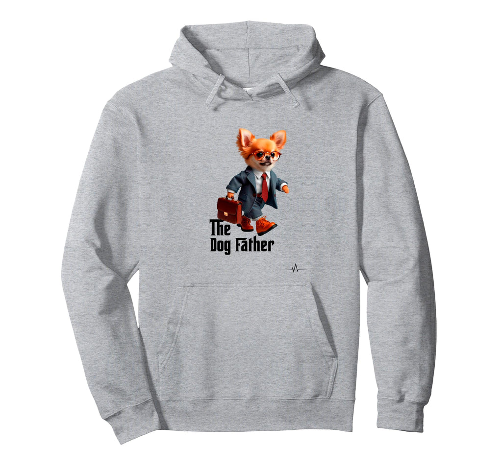 Dog Father Pet Funny Dog Dad Hoodie - Trendy Graphic Men Women - T-Shirt, Sweatshirt, Hoodie