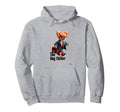 Dog Father Pet Funny Dog Dad Hoodie - Trendy Graphic Men Women - T-Shirt, Sweatshirt, Hoodie