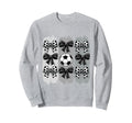 Soccer Coquette Bow Soccer Ball Sweatshirt - Trendy Graphic for Adults - T-Shirt, Sweatshirt, Hoodie