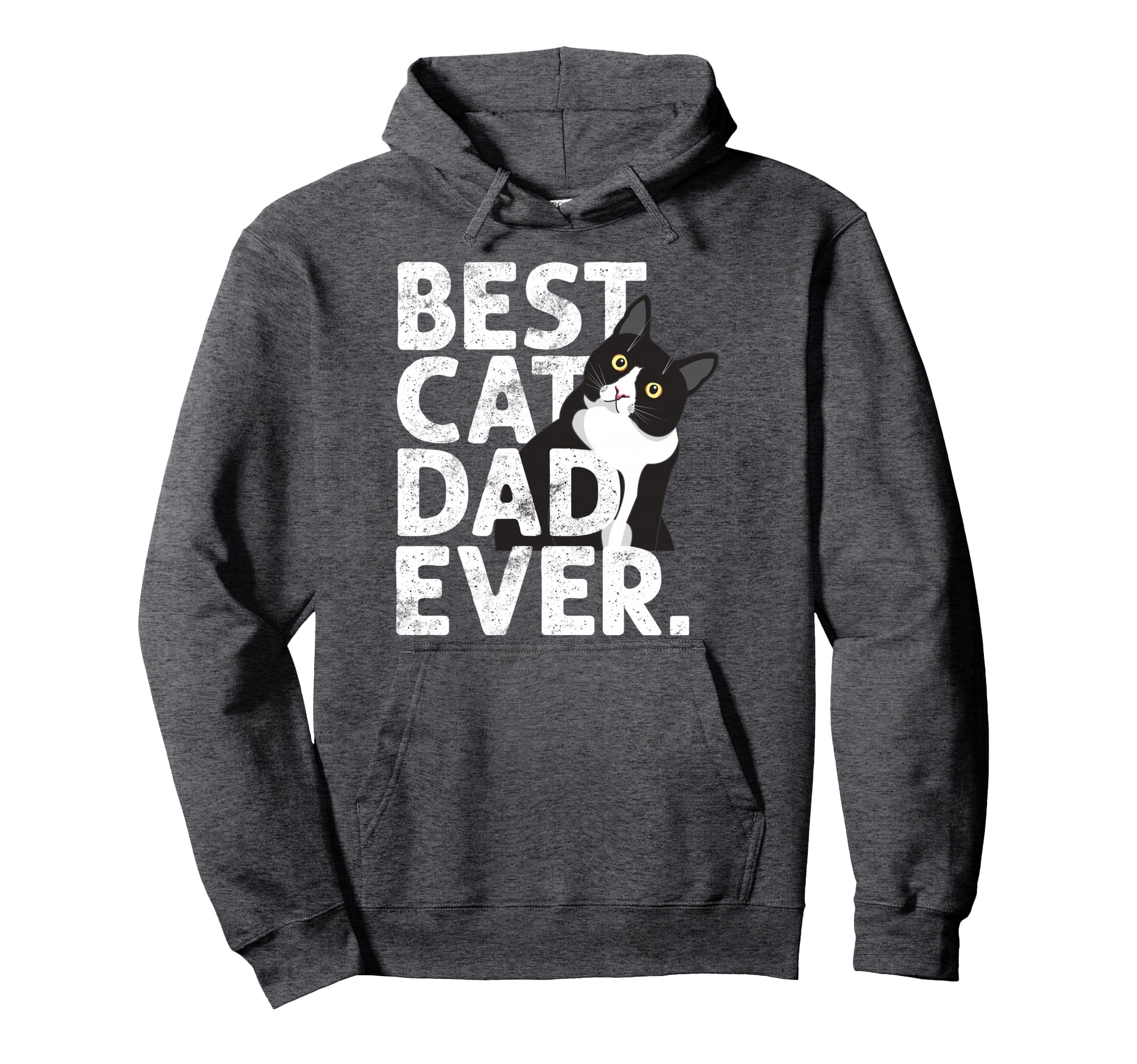 Funny Tuxedo Cat Daddy Father Gift Best Hoodie - Graphic Print for Adults - T-Shirt, Sweatshirt, Hoodie
