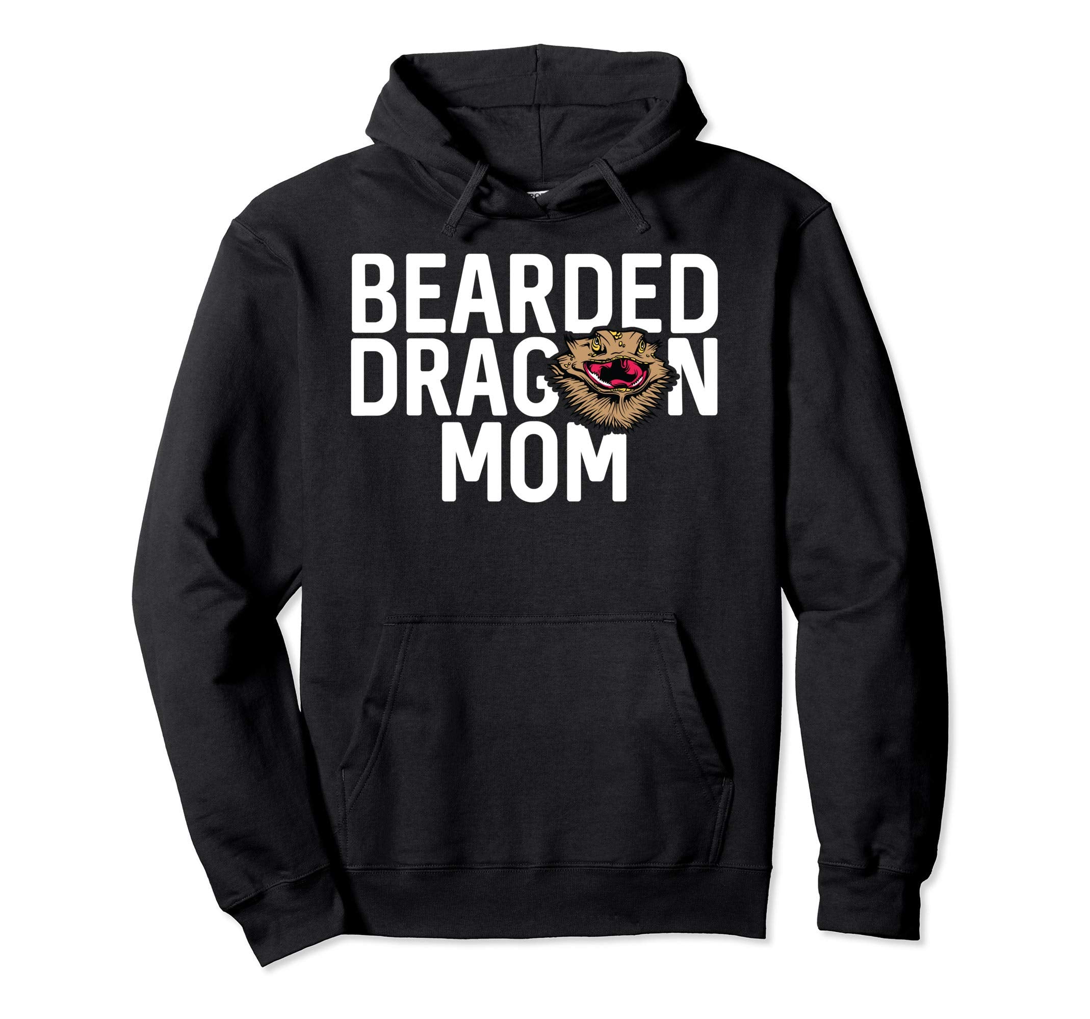 Bearded Dragon Mom Hoodie - Casual Everyday Wear Unisex - T-Shirt, Sweatshirt, Hoodie