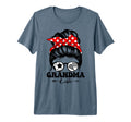 Grandma Life Messy Bun Hair Funny T-Shirt - Minimalist Print for Adults - T-Shirt, Sweatshirt, Hoodie