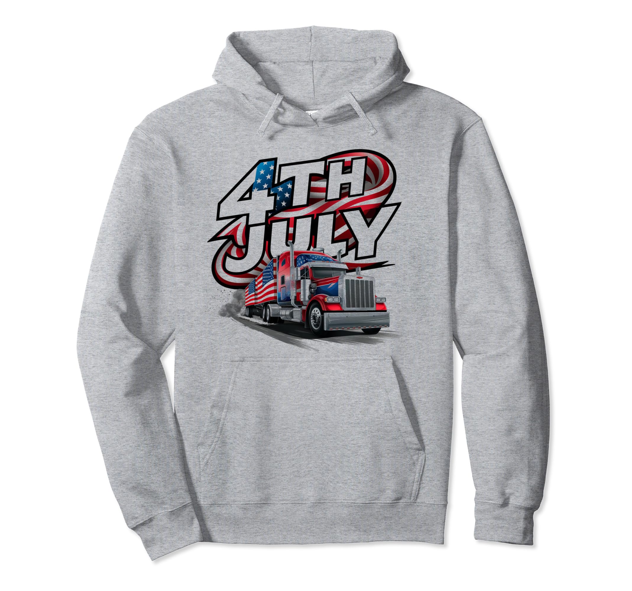 4Th July Us American Flag Patriotic Hoodie - Trendy Graphic Men Women - T-Shirt, Sweatshirt, Hoodie