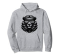 Papa Bear Face Fathers Day Grizzly 70S Hoodie - Unique Graphic Men Women - T-Shirt, Sweatshirt, Hoodie
