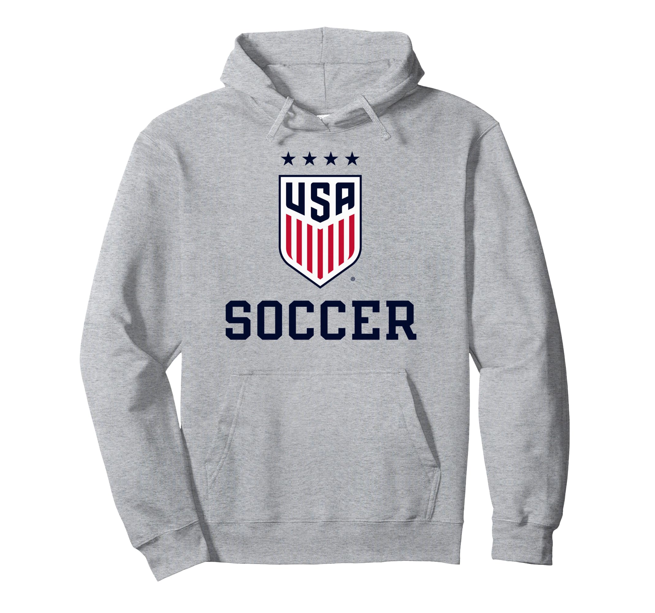 United States Soccer Icon Gray Uswnt Hoodie - Aesthetic Graphic Unisex - T-Shirt, Sweatshirt, Hoodie