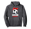 Soccer Grandma Hoodie - Graphic Print Men Women - T-Shirt, Sweatshirt, Hoodie