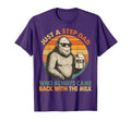 Just Step Dad Who Always Came Back Milk T-Shirt - Streetwear Style Unisex - T-Shirt, Sweatshirt, Hoodie