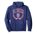 U S Soccer Victory Navy Uswnt Hoodie - Minimalist Print Men Women - T-Shirt, Sweatshirt, Hoodie