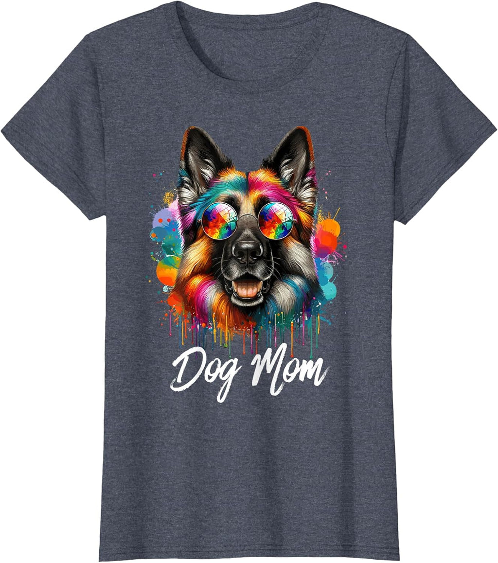German Shepherd Owners Dog Mom for Lovers pop Art - Adult & Kids T-Shirts, Sweatshirts & Hoodies apparel design preview 1