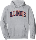 Retro Illinois Vintage Blue Orange Throwback IL - Adult & Kids T-Shirts, Sweatshirts & Hoodies apparel design preview 1
