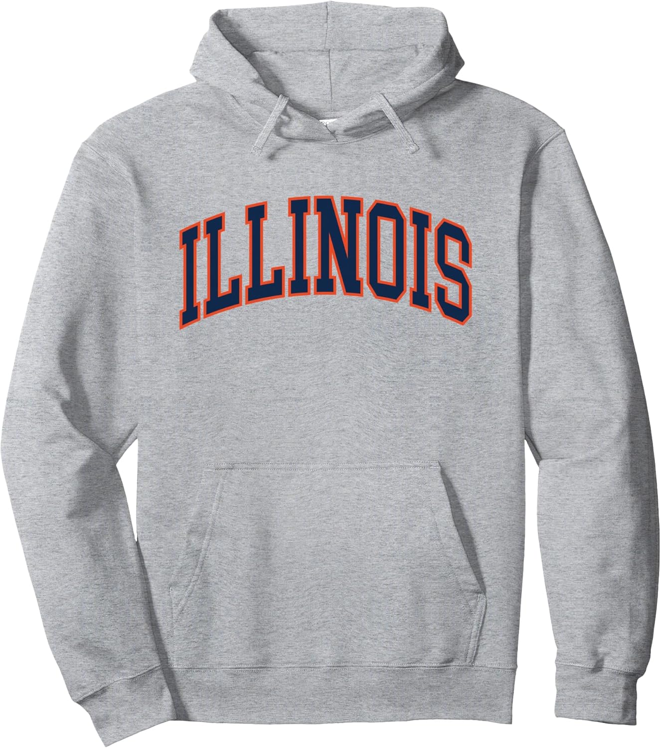 Retro Illinois Vintage Blue Orange Throwback IL - Adult & Kids T-Shirts, Sweatshirts & Hoodies apparel design preview 1
