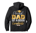 Proud Dad Class 2026 Graduate Senior Hoodie - Casual Everyday Wear Unisex - T-Shirt, Sweatshirt, Hoodie