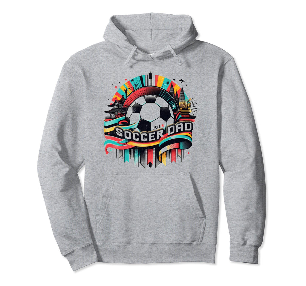 Soccer Dad Family Matching Dad Fathers Day Hoodie - Graphic Print Unisex - T-Shirt, Sweatshirt, Hoodie