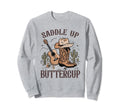Saddle Up Buttercup Cowgirl Hat Sweatshirt - Aesthetic Graphic Unisex - T-Shirt, Sweatshirt, Hoodie