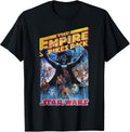 Empire Strikes Back Retro Poster - Adult & Kids T-Shirts, Sweatshirts & Hoodies apparel design preview 1