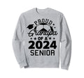 Proud Grandpa 2024 Senior Soccer Sweatshirt - Unique Graphic Men Women - T-Shirt, Sweatshirt, Hoodie