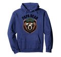 Strong Fathers Day Papa Bear Bear Hoodie - Fun Novelty Design Unisex - T-Shirt, Sweatshirt, Hoodie