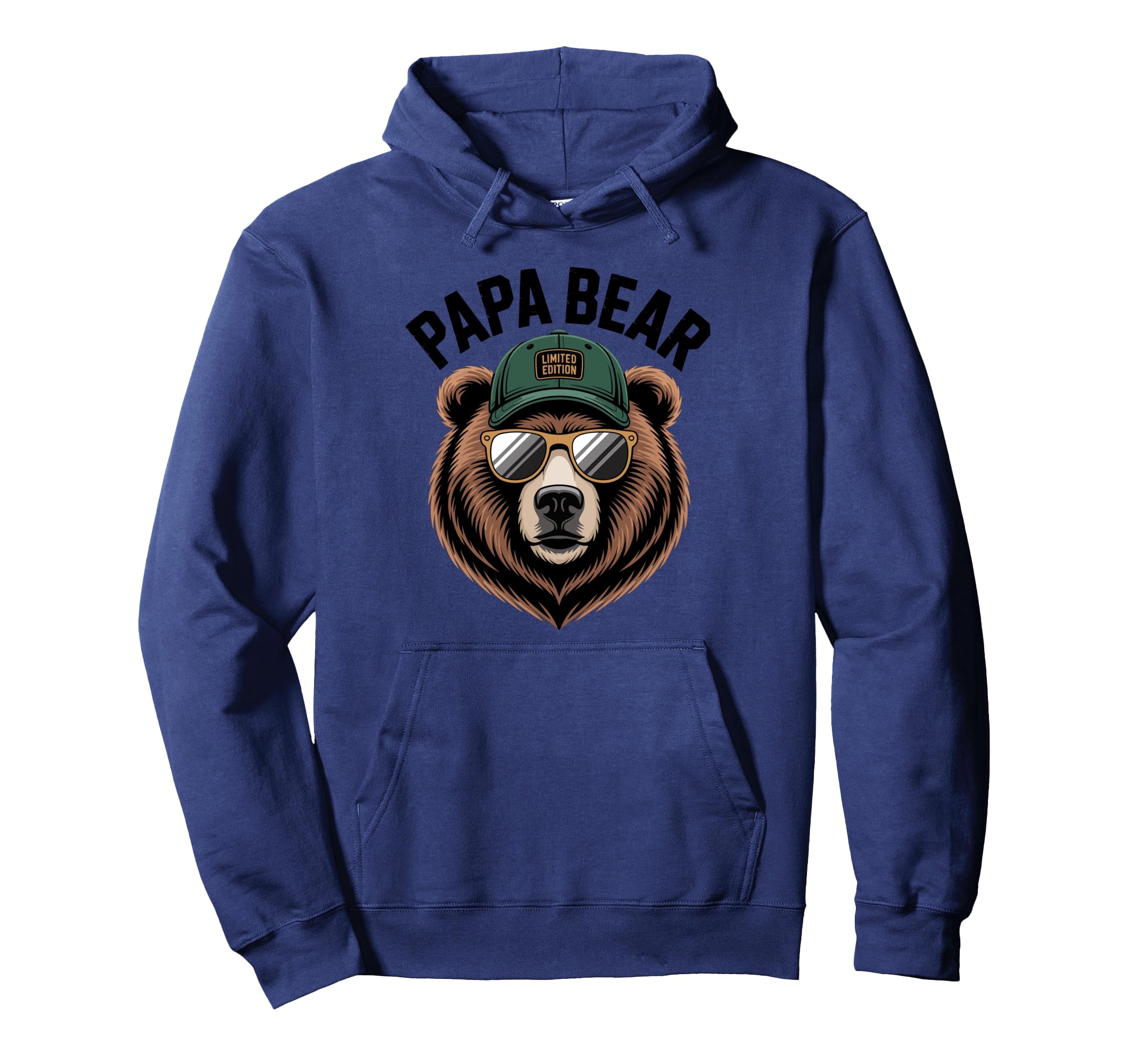 Strong Fathers Day Papa Bear Bear Hoodie - Fun Novelty Design Unisex - T-Shirt, Sweatshirt, Hoodie