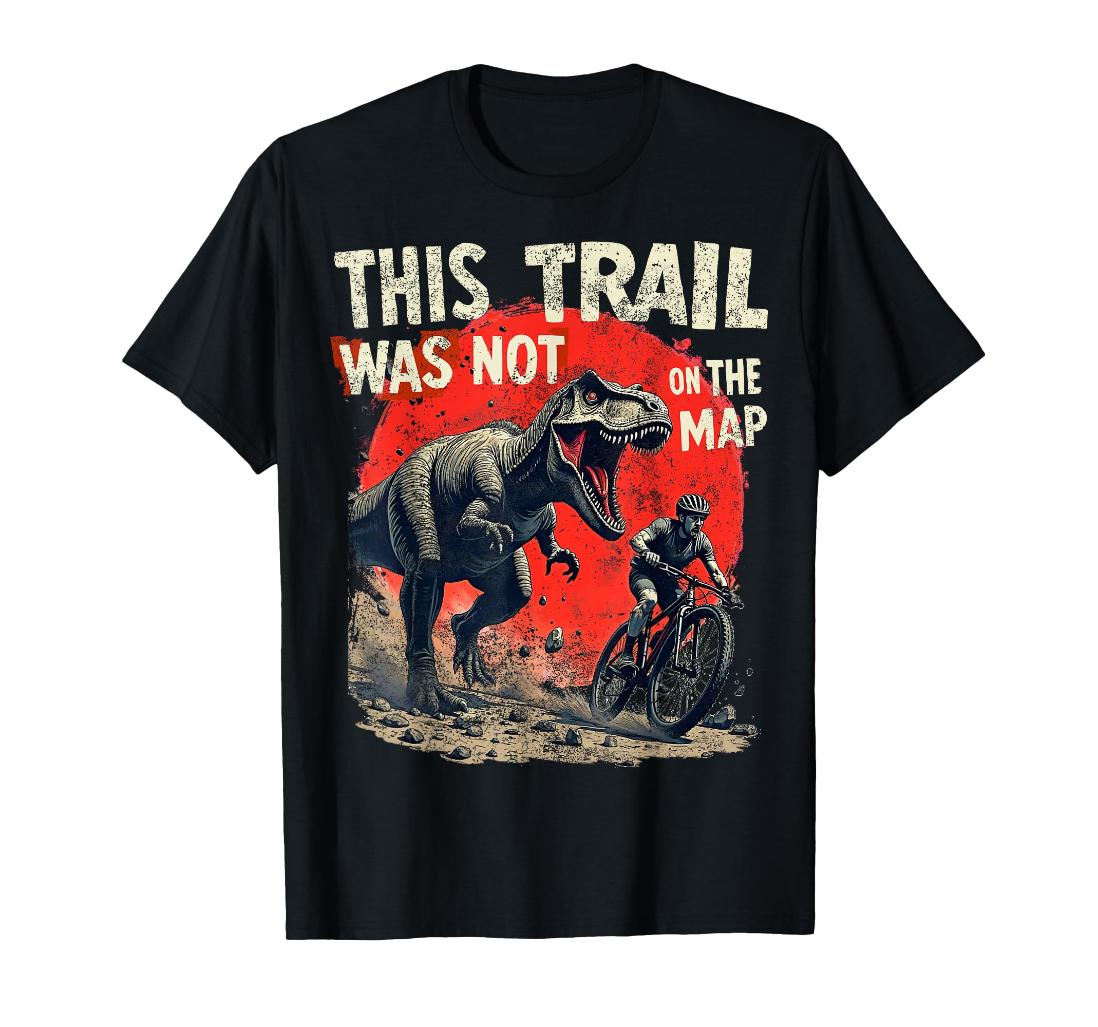 Funny Mountain Biker Cycling T-Shirt - Graphic Print Unisex - T-Shirt, Sweatshirt, Hoodie