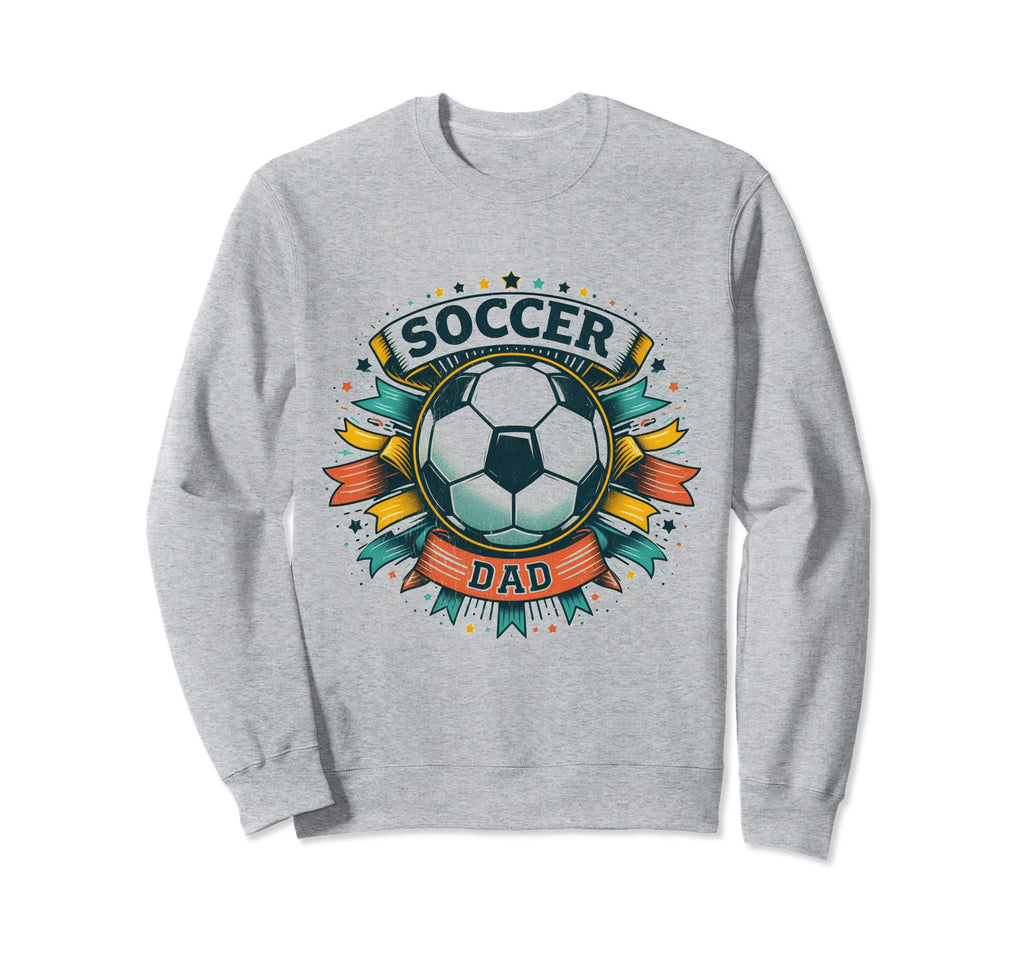 Soccer Dad Family Matching Dad Sweatshirt - Aesthetic Graphic for Adults - T-Shirt, Sweatshirt, Hoodie