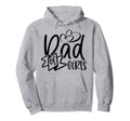 Dad Gifts Father And Hoodie - Minimalist Print for Adults - T-Shirt, Sweatshirt, Hoodie