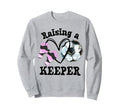 Keeper Mom Goalkeeper Soccer Mama Sweatshirt - Unique Graphic Men Women - T-Shirt, Sweatshirt, Hoodie