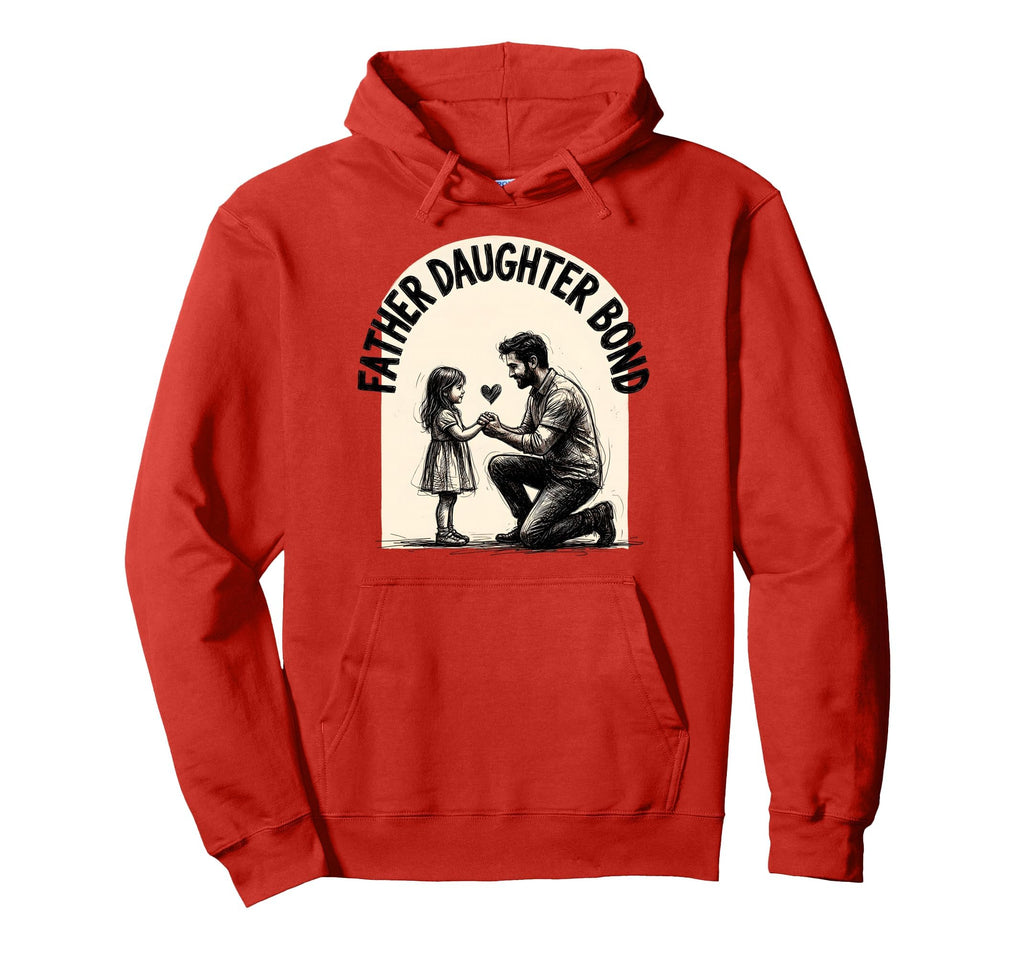 Just Dad And His Father Daughter Bond Hoodie - Aesthetic Graphic Men Women - T-Shirt, Sweatshirt, Hoodie