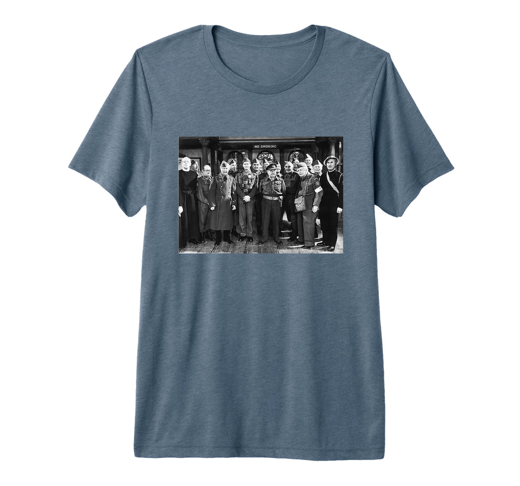 Dads Army Cast Photo Tv Series Tri T-Shirt - Streetwear Style Men Women - T-Shirt, Sweatshirt, Hoodie